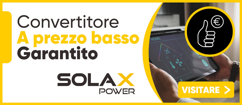 Prezzo inverter SOLAX